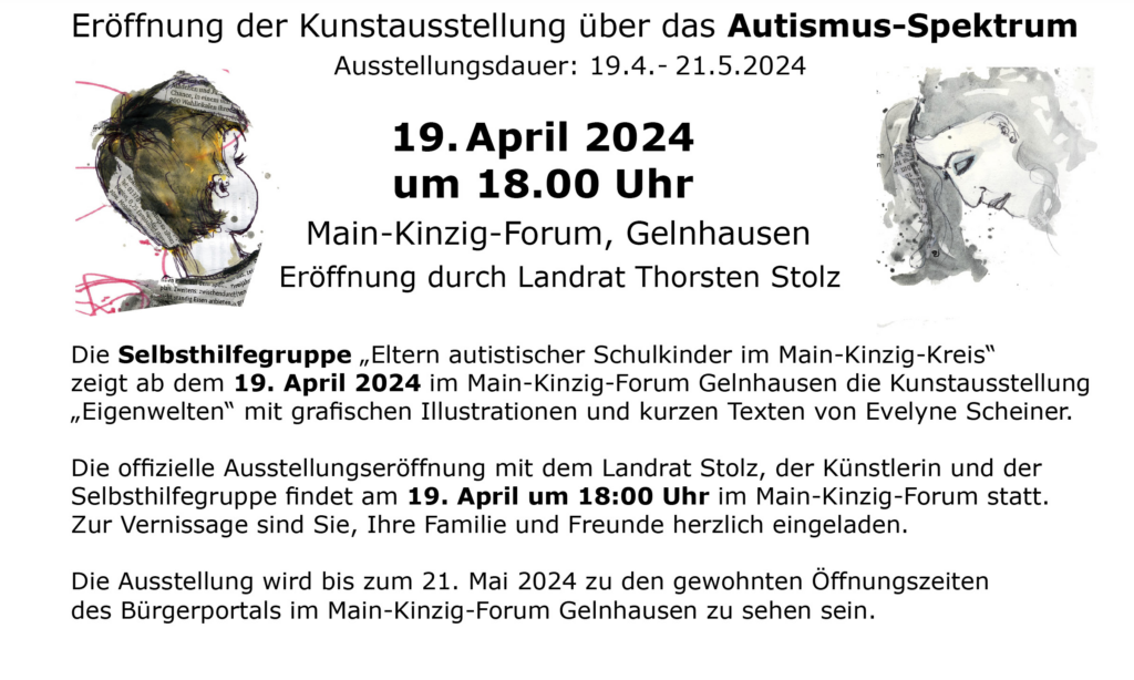 Einladung zur Vernissage (Auszug)